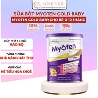 Sữa Bột Myoten Gold Số 1 800g Dành Cho Bé Biếng Ăn - Sữa Kích Thích Giúp Trẻ Ăn Ngon - Hỗ Trợ Tiêu Hóa và Đường Ruột