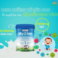 Sữa bột MyOten số 1-2 lon 250g-820 dành cho trẻ từ 0-6 tháng hơn tăng đề kháng vượt trội