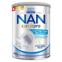 Sữa bột NAN EXPERT PRO LACTOSE FREE 380g date 2025