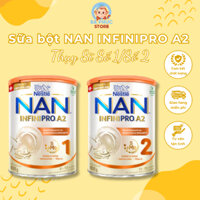 Sữa bột NAN INFINIPRO A2 Thụy Sĩ Số 1/Số 2 800g với sự kết hợp độc đáo giữa đạm quý A2 và 5HMO