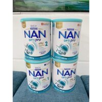 Sữa bột Nan Nga 800g đủ số 1, 2, 3, 4