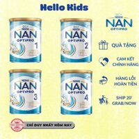 Sữa bột NAN nga đủ số 1,2,3, 4 hộp 800g/ 400g - Hello kids