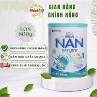 Sữa bột Nan Nga Optipro số 1 800g _Duchuymilk