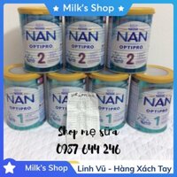 Sữa bột Nan Nga số 1 và số 2 nội địa xách tay (400g) - Sữa công thức 0-24 tháng tuổi