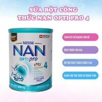 Sữa Bột Nan Nga Số 4 Phát Triển Não Bộ Và Thị Giác Tiêu Hóa Khỏe Tăng Đề Kháng Cho Trẻ Trên 18 Tháng 800g