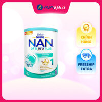 Sữa bột NAN Optipro Plus số 1 400g (0 - 6 tháng)