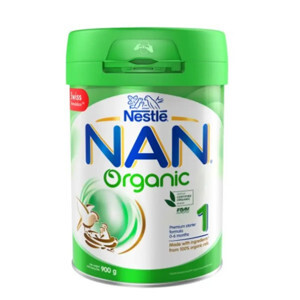 Sữa bột Nan Organic số 1 (Úc) - 800g, dành cho trẻ từ 0-6 tháng