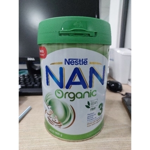 Sữa bột Nan Organic số 3 (Úc) - 800g, dành cho trẻ từ 2-6 tuổi