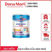 Sữa Bột Nano+Milk Kids Gold 400 Gram Giúp Tăng Chiều Cao, Tăng Sức Đề Kháng Cho Trẻ Từ 3 Đến 12 Tuổi