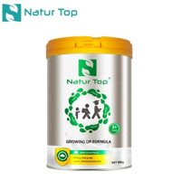 Sữa Bột Natur Top Sữa Bột Nguyên Kem /Không Đường/Cao Canxi/DHA/ARA/Lutein Phù Hợp Cho Trẻ Từ 3-18 Tuổi 900g