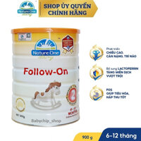 Sữa Bột NATURE ONE Số 2 900G Dành Cho Bé Từ 6-12 Tháng Tuổi Dùng Thay Thế Bữa Ăn Phụ Cho Trẻ Dairy Follow On Formula