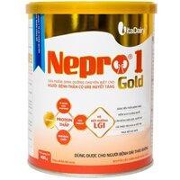 SỮA BỘT NEPRO 1 GOLD. Sản phẩm dinh dưỡng chuyên biệt cho người bệnh thận (400g)