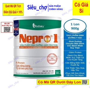 Sữa bột Nepro 1 - hộp 900g (dành cho người bị bệnh thận)