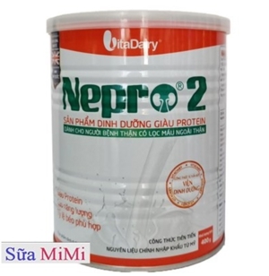 Sữa bột Nepro 2 - hộp 400g (dành cho người bệnh thận)