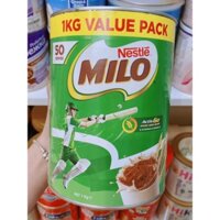 Sữa bột Nestle Milo Úc 1kg - Combo Milo Úc và sữa tươi nguyên kem A2 cho Bé từ 2 tuổi