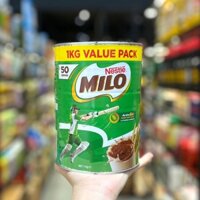 Sữa Bột Nestle MILO Value Pack Dạng Lon 1kg Úc