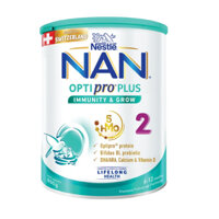 Sữa Bột Nestle NAN 2 OPTIPRO PLUS Hộp 800g