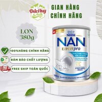 Sữa bột Nestle Nan EXPERT Pro Lactose free 380g_Duchuymilk