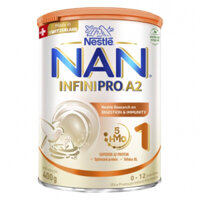 Sữa bột nestle Nan Infinipro A2 số 1 hộp 400g( có ship hoả tốc HCM)