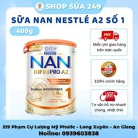 Sữa bột Nestlé NAN INFINIPRO A2 1 400g nhập khẩu Thụy Sĩ