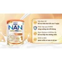 Sữa bột Nestlé NAN INFINIPRO A2 Số 1 400g nhập khẩu Thụy Sĩ [Date 14/9/2026]