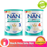 Sữa Bột Nestlé NAN OPTIPRO PLUS 3/4 HMO Lon 900g/1.5kg