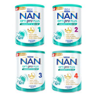 Sữa Bột Nestlé NAN OPTIPRO 1/2/3/4 HMO (800g)