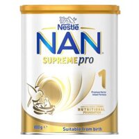 Sữa bột Nestlé NAN SUPREMEpro 1 Premium Starter dành cho trẻ sơ sinh – 800g