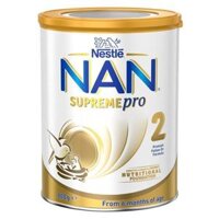 Sữa bột Nestle NAN SUPREMEpro 2 Premium dành cho trẻ từ 6 đến 12 tháng tuổi – 800g