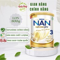 Sữa bột Netsle Nan SUPREMEPRO 5HMO Số 3 800g Mới