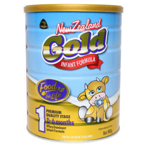 Sữa bột New Zealand Gold Infant Formula 1 - hộp 900g (dành cho trẻ từ 0 - 6 tháng)