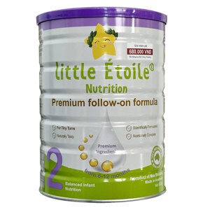 Sữa bột ngôi sao nhỏ Little Étoile số 2 (6-12 tháng) 800g
