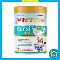 Sữa bột ngừa loãng xương tổ yến sữa non VINGROW Canxi Gold 900g