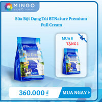 Sữa Bột Nguyên Kem BTNature Full Cream Dạng Túi - 1000g
