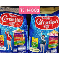 Sữa bột nguyên kem Carnation nội địa Thái 1400gr - Hương vị Vani - Bổ sung OMG 3, 6, 9 và đường cho bé tăng cân, tăng ch