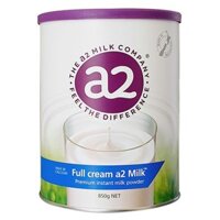 Sữa bột nguyên kem cho bé từ 2 tuổi trở lên A2 Full Cream Úc 850g