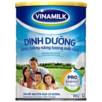 SỮA BỘT NGUYÊN KEM CÓ ĐƯỜNG VINAMILK DINH DƯỠNG 900G