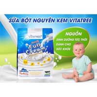sữa bột nguyên kem Vitatree từ Úc Growth Full Cream Instant Milk Powder 1kg Date 5/2023