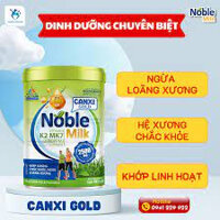 Sữa Bột Noble Milk Canxi Gold(900g)– BỔ SUNG CANXI, VITAMIN, KHOÁNG CHẤT – HỖ TRỢ TĂNG CƯỜNG SỨC ĐỀ KHÁNG – PHÒNG NGỪA L