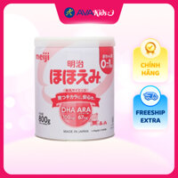 Sữa bột nội địa Nhật Meiji Hohoemi Milk hồng 800g (0 - 12 tháng)
