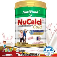 Sữa Bột NuCalci Gold 51 Tuổi Trở Lên Lon 800g Chính Hãng Nutifood