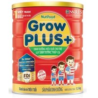 Sữa bột Nuti Grow Plus Đỏ 1,5kg ( Mẫu Mới ) [SHOP MẸ BI]