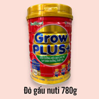 Sữa bột nuti Growplus+ đỏ suy dinh dưỡng lon 780g