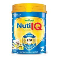 Sữa Bột Nuti IQ Gold 2 400g (trẻ từ 6 – 12 tháng)