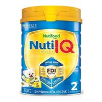 Sữa bột Nuti IQ Gold 2 lon 400g (6 - 12 tháng)
