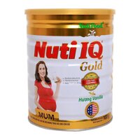 Sữa Bột Nuti IQ Mum Gold 900g Hương Vali