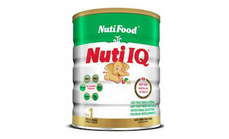 Sữa bột Nutifood Nuti IQ Step 1 - hộp 900g (dành cho trẻ từ 0 - 6 tháng)