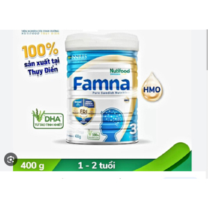 Sữa bột Nutifood Famna số 3 - Lon thiếc 400g (1-2 tuổi)