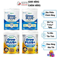 Sữa Bột Nutifood Grow Plus+ Xanh/Đỏ 900g/780g - Nutifood Thụy Điển/Singapore Grow plus 0+/1+ 850g/800g