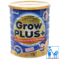 Sữa Bột Nutifood Grow Plus+ Xanh Hộp 15kg (Dinh dưỡng hiệu quả giúp trẻ tăng cân khỏe mạnh từ 1~10 tuổi)